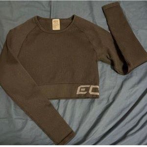EChHT workout cropped shirt